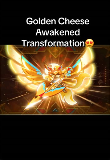 Golden Cheese Cookie Transformation in Cookie Run Kingdom