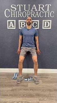 Wall Sit For Stronger Legs And Knees!