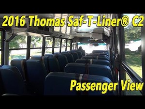 Day time driving 2016 Thomas Saf-T-Liner® C2 [BUS #1510]