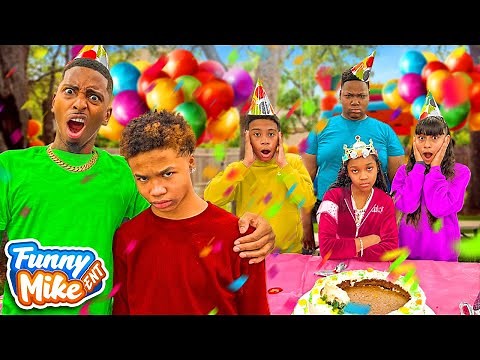 JEALOUS TIKTOKER DESTROY'S LIL SISTER BIRTHDAY PARTY💔🥳 | FunnyMike