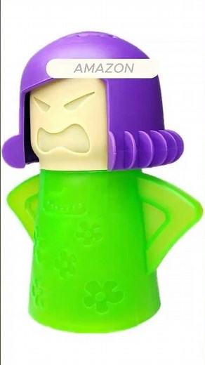 Angry Mama Microwave Steam Cleaner - Fun & Effective Kitchen Gadget #MicrowaveCleaning