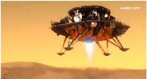 China logra posar con éxito pequeño robot en Marte