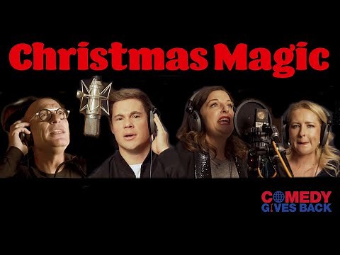 60 stand up comedians sing Christmas Magic funny Holiday classic song to benefit Comedy Gives Back.