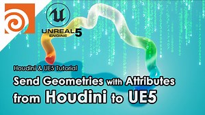 SEND GEOMETRY WITH ATTRIBUTES TO UE5