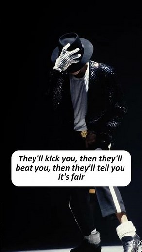 Michael Jackson - Beat It (Lyrics) Pt2 #michaeljackson #lyrics