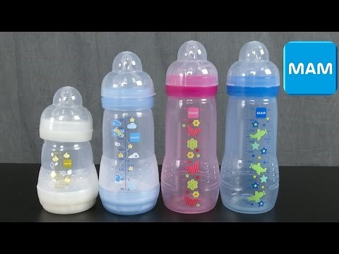 Anti-Colic & Easy Active Baby Bottles from MAM