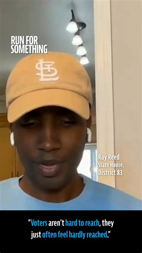 My friend Amanda Litman has put together an amazing organization. Run for Something is supporting the next generation of leaders in local and state elected offices. I couldn't be prouder to be an alum 🫶🏽 | Ray Reed