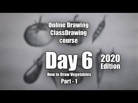 Drawing for Beginners - Step by Step | Drawing Class for Beginners - Day 006 | Part - 001 #drawing