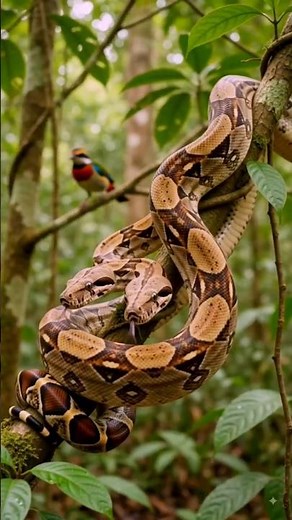 Amazon rainforest |Boa Constrictor is one of the most fascinating reptiles