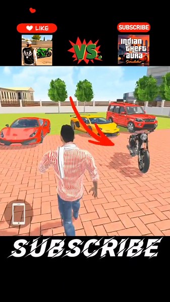 GTA Killer 😱🔥 Indian GTA 5 Bikes 3D vs Indian Theft Auto | Bullet Bike कौन BEST? #shorts