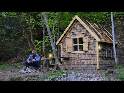 How We Built a Pallet House by the River | Complete Start-to-Finish Build