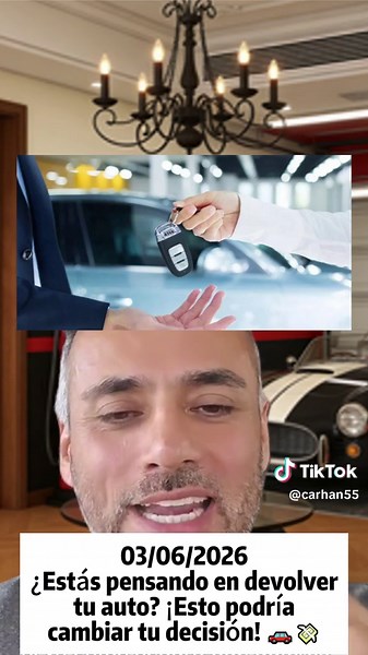¿Estás pensando en devolver tu auto? ¡Esto podría cambiar tu decisión! 🚗💸 #carbuyingtips #refinance #financialadvice #fyp #forfriends #parati #repo #creatorsearchinsights #carloan #carshopping #cartips