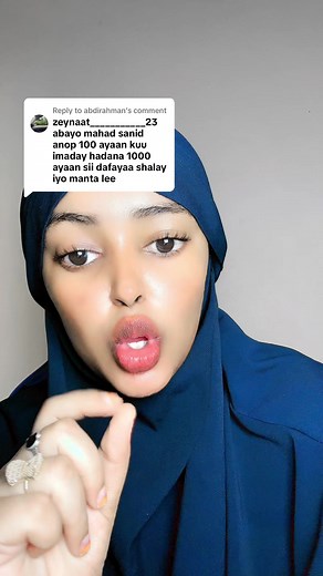 ‏Replying to @abdirahman kaalay ciwankaga qurxiso🫶