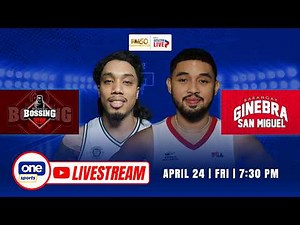 LIVE: BLACKWATER vs BRGY GINEBRA | PBA SEASON 50 COMMISSIONER’S CUP | APRIL 24, 2026