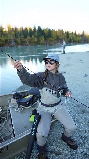 The Douglas DXF Gen 2 in action #fishingequipment #flyfishing #douglasflyrods #shorts