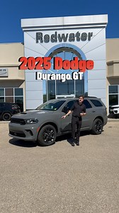 Give your family a little extra luxury with this New 2025 Dodge Durango GT Plus AWD available at Redwater Dodge. Click for 33 photos & model features: https://www.redwaterdodge.com/vehicle-details/new-2025-dodge-durango-gt-plus-awd-v6-leather-blacktop-pkg-remote-start-nav-heated-vented-seats-redwater-ab-id-61643065 Come in for a quick visit at Redwater Dodge to claim your New Dodge Durango for sale in Alberta! Stock # SDR1256 VIN 1C4RDJDG7SC561256 | Redwater Dodge
