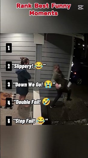 Funniest Slip & Fall Fails 😂 | Try Not To Laugh #Shorts #funny #usa #entertainment