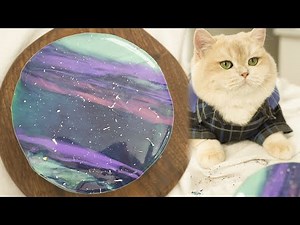 Easy Mirror Glaze Recipe | How to Make a Galaxy Mirror Cake Recipe | ASMR Cooking With Tira’s Home