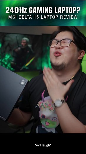 MSI Delta 15 Review - 240Hz Gaming Laptop for FPS Players! Check out the full video on Youtube @mobhouse and Facebook @MOBhouseProductions. #gaminglaptop #amd #laptop #fyp