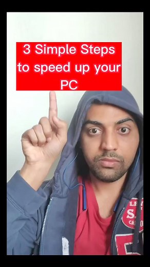 3 Simple Steps to speed up your PC 1. Press Windows R and type %temp% and press Enter. Delete all the files in this folder. 2. Press Windows R and type cleanmgr and press Enter Choose the drive and click clean up system files. Click Ok 3. Press Windows R and type MRT and press Enter. Click Next and choose the type of scan and click next This will help to remove any malicious files in your PC #speedpc #laptop #desktop #pctipsandtricks #temp #fastpc #didyouknow #useful #usefullifetips #device #ass