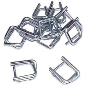 [Hot Item] Galvanized Steel Wire Buckle 16mm Strapping Lashing Buckle