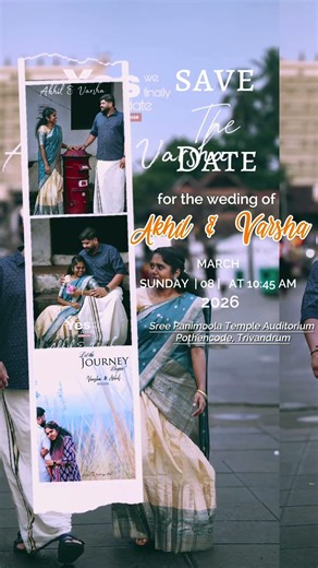 Save the Date!Celebrating a special moment of our brother from the Palappalli Family. 🎉❤️