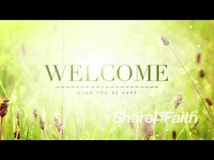 Easter Background: Resurrection Sunday He is Risen Welcome Video Loop