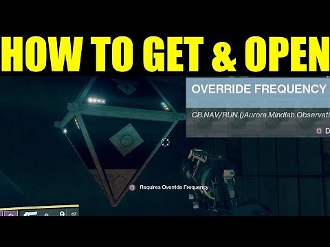 Destiny 2: How To Get "Override Frequency" & Open up Sleeper nodes Chests On mars