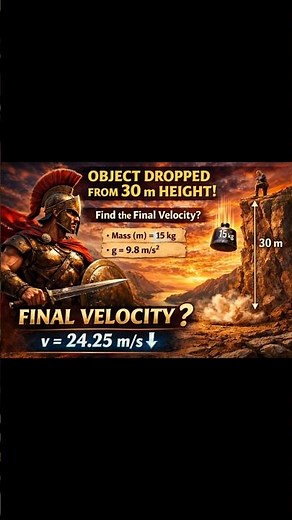 Final Velocity Trick ⚡ | Work Energy Theorem in 1 Question | Class 9 Physics#tranding short