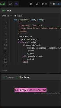 How FAANG Candidates Solve LeetCode 75 #leetcode #coding #shorts