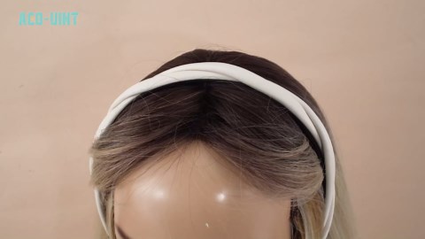 Leather Headbands for Women, 5 Pack Cross Head Bands, Non-slip Hair Accessories