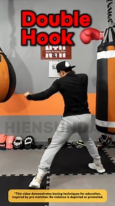 60K views · 1.9K reactions | Mastering the Double Hook #BoxingTraining #DoubleHook #BoxingSkills #PunchPower #BoxingTechnique | Nguyễn Thanh Hiền | Facebook