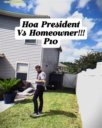 Homeowner Challenges HOA President: A Story of Conflict
