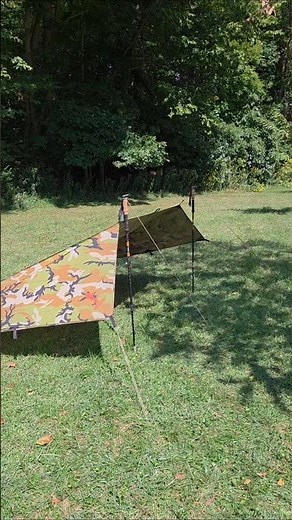 Tarp Shelters Made Easy: Stealth Tarp Configuartion