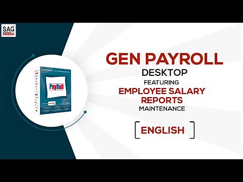 Gen Payroll Desktop Featuring Employee Salary Reports Maintenance | SAG Infotech