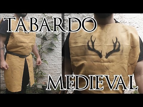 Tutorial: Tabardo/Túnica medieval SEM MÁQUINA DE COSTURA! | DIY