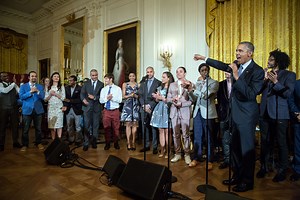 #Bam4Ham: Hamilton at the White House