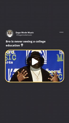 Sage Mode Music, LLC on Instagram: "Bro just left 3rd grade and already killed his chances of going to college 💀💀 - Follow @5agemodemusic for more!! #sagemodemusic #tiktok #reels #instagramreels #biggiesmalls #notoriousbig #meme #viral #funnyvideos #funnyvideo #explore #explorepage #music #karaoke #funny #comedy"