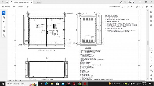 RMU SLD Diagram | Ring Circuit kya hai In Hindi | RMU PANEL DRAWING 11 KV RMU ( ring main Unit)