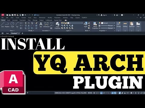YQArch download & install AutoCAD