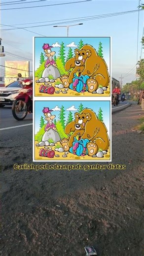 Cari Perbedaan Pada Gambar Diatas #shortvideo #kuistebakgambar #tebakgambar