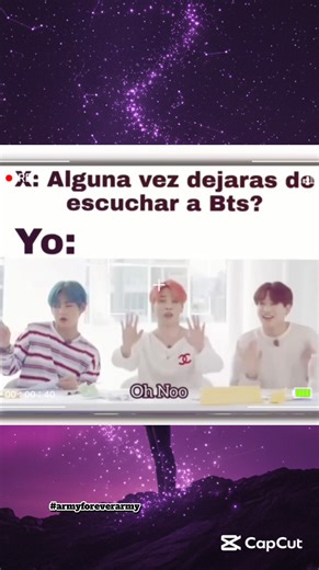 👉 ¿Dejar BTS? 😏💜 | I answered with their song 😂🎶 #BTS #ARMY | Army forever Army
