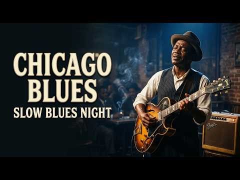 🌆 Late Night Blues Playlist | Smooth Chicago Blues Collection