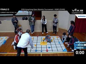 2026 Hong Kong Open Robotics Tournament - VIQRC F3