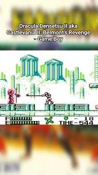 Dracula Densetsu II aka Castlevania II: Belmont's Revenge - Game Boy #nostalgia #retro #fypシ