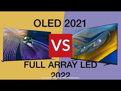 Sony Oled A80J 2021 vs Sony Full Array LED X90K 2022