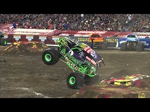 Monster Jam Grave Digger Freestyle Tampa, Florida - February 2013