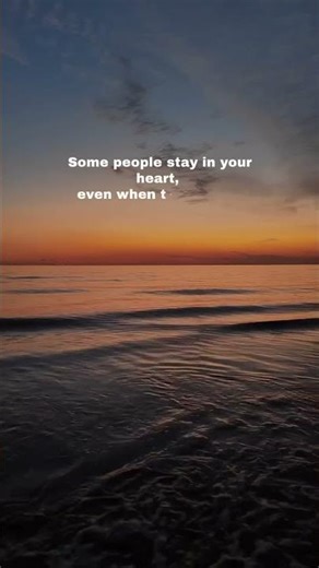 Some People Stay in Your Heart ❤️