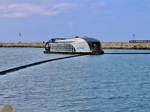 Atmospheric River Tests Trash Interceptor's Waste Capture Capabilities