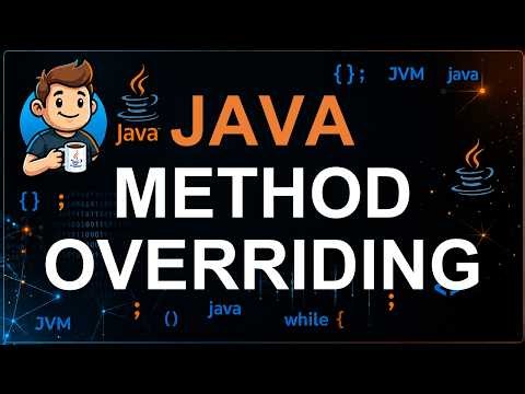 74 - Method Overriding in Java | Runtime Polymorphism Explained with Easy Examples
